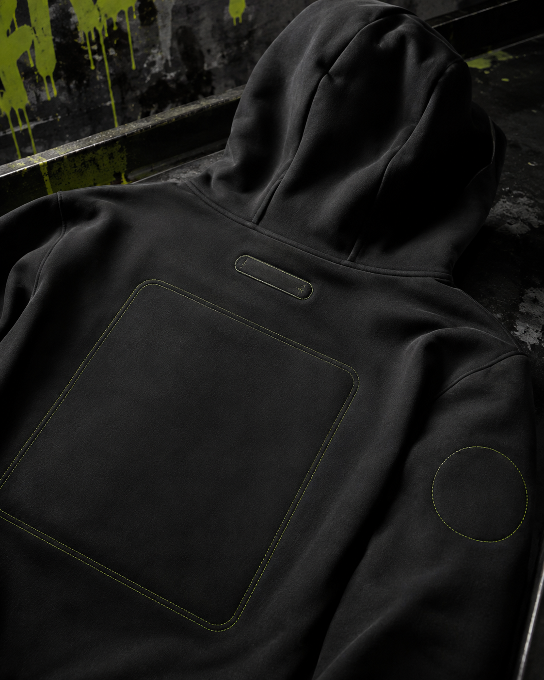 Polerón negro para diseño personalizado